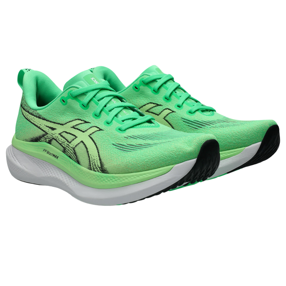 ASICS Men's GLIDERIDE MAX 2 Running Shoes in Vital Green/Black SS26