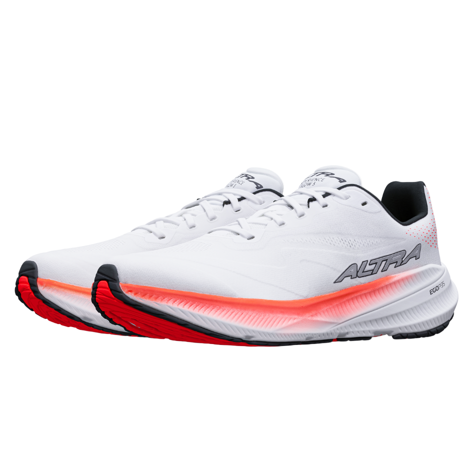 Altra Men's Experience Flow 3 Running Shoes in White/Coral SS26