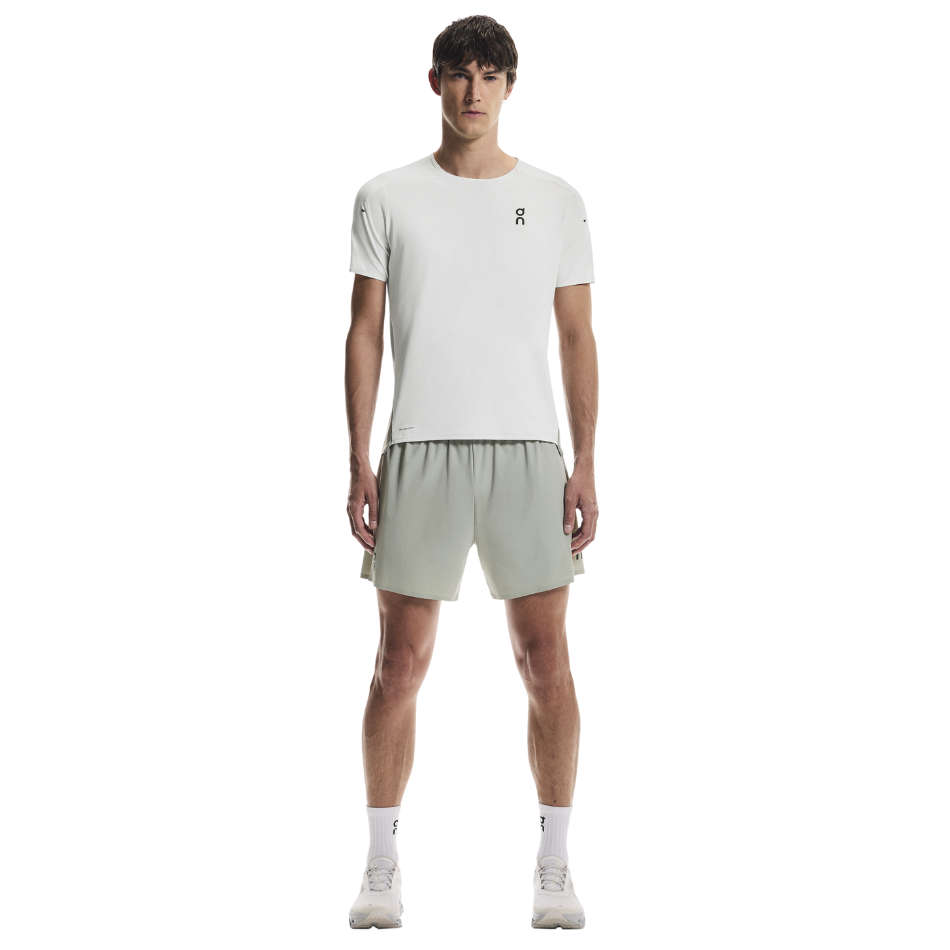 On Men's Performance-T in Iceberg/Tin SS26