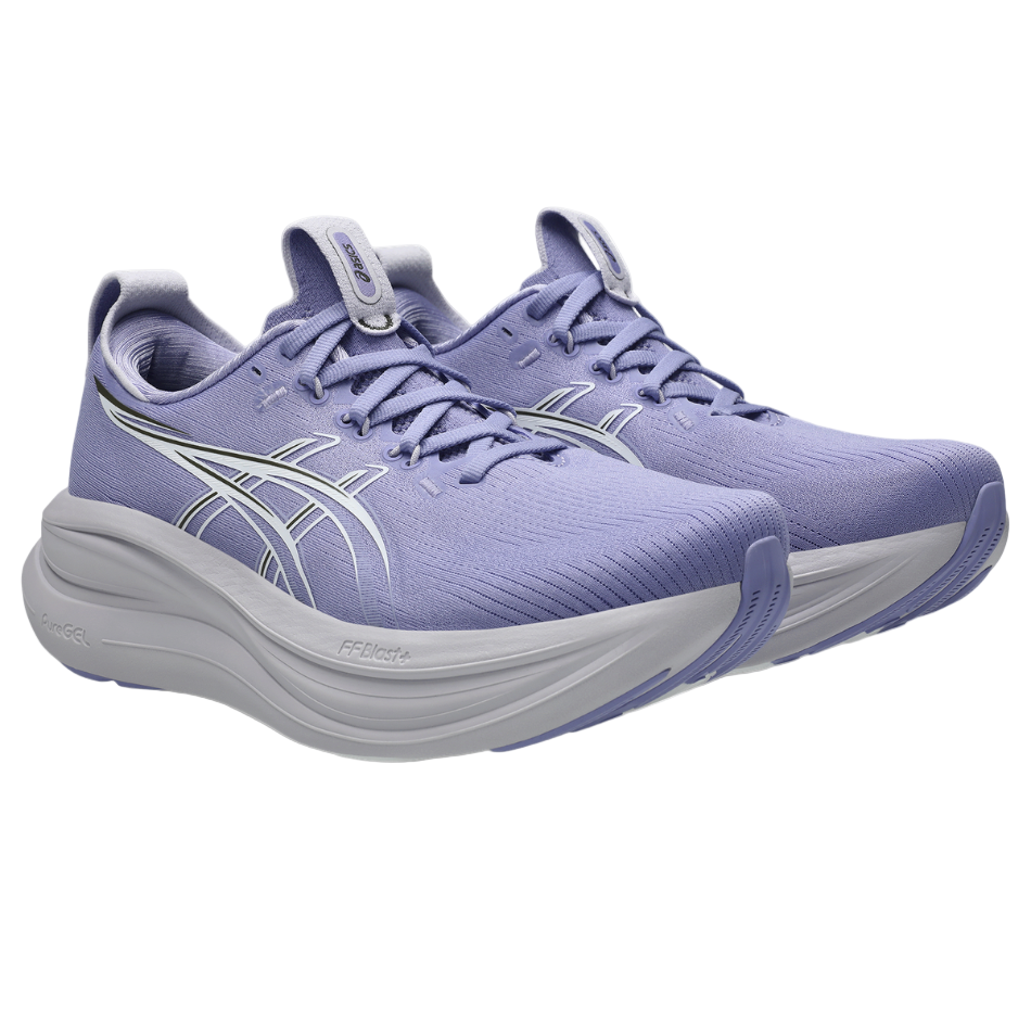 ASICS Women's GEL-NIMBUS 28 Running Shoes in Bluebell/White SS26