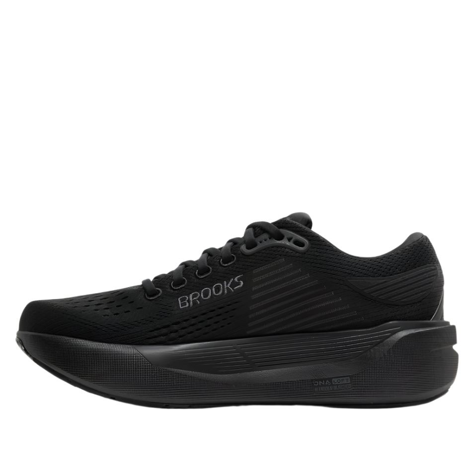 Brooks Women's Ghost Max 3 Running Shoes in Black/Black/Ebony AW25