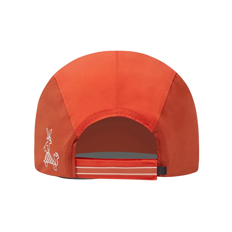 Sealskinz Unisex Runham Ultra Lightweight Quick Dry Foldable Running Cap in Orange SS26