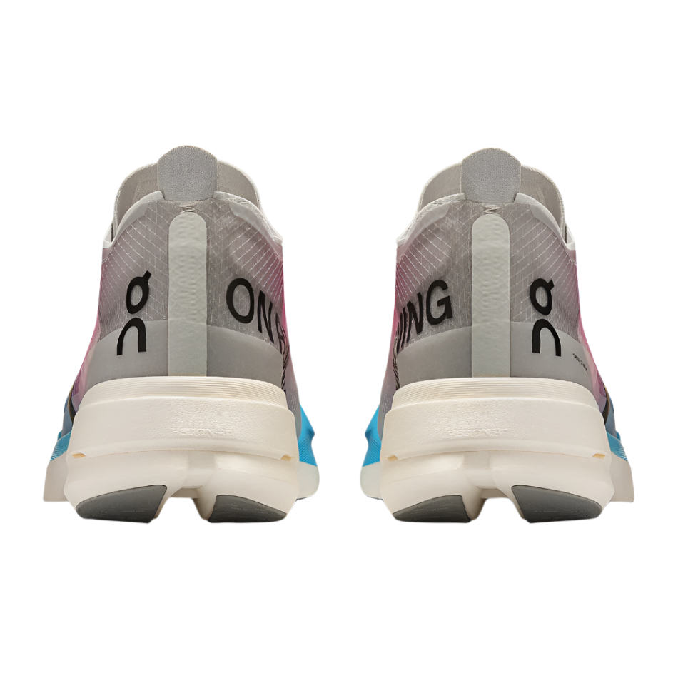On Women's Cloudboom Strike Running Shoes in White/Horizon AW25