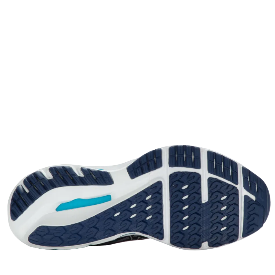 Mizuno Men's Wave Equate 7 Running Shoes in Blue Depths/Silver/Neon Flame AW23