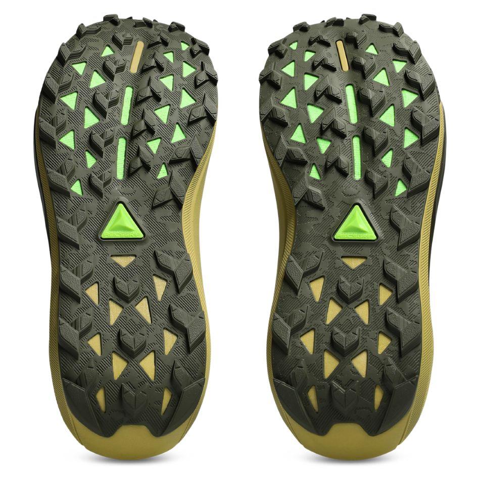 ASICS Men's GEL-TRABUCO 13 GTX Trail Running Shoes in Black/Whisper Green AW25