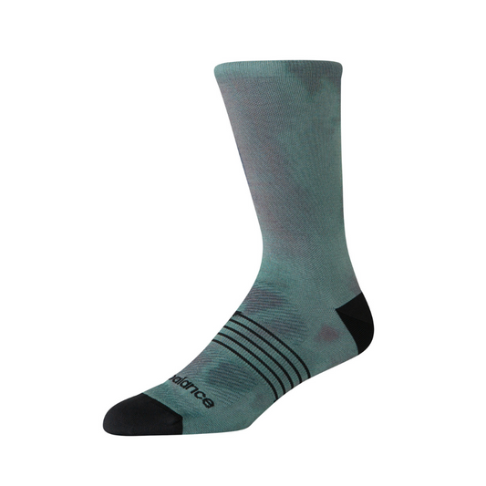 New Balance Unisex Pro Run Sock in Dark Alpine/Green Heather AW25