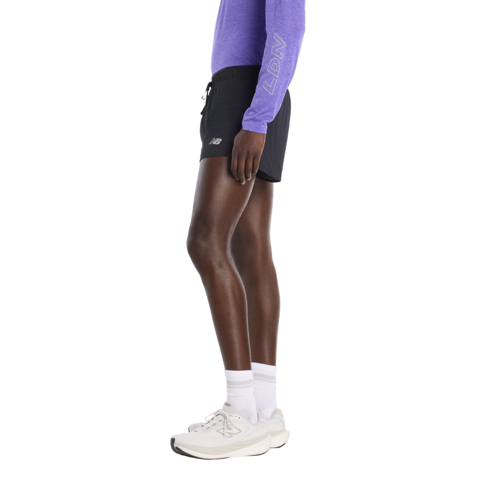 New Balance London Edition RC Ultralight Short 3” in Black SS26