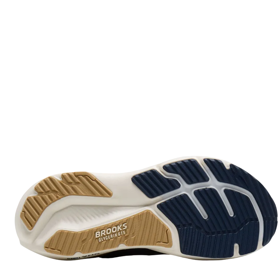 Brooks Men's Glycerin GTS 23 Running Shoes in Blue/Spellbound/Starfish SS26