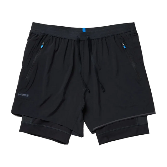 Janji Men's 5" AFO Middle Short Ultra 2-in-1 in Midnight SS26