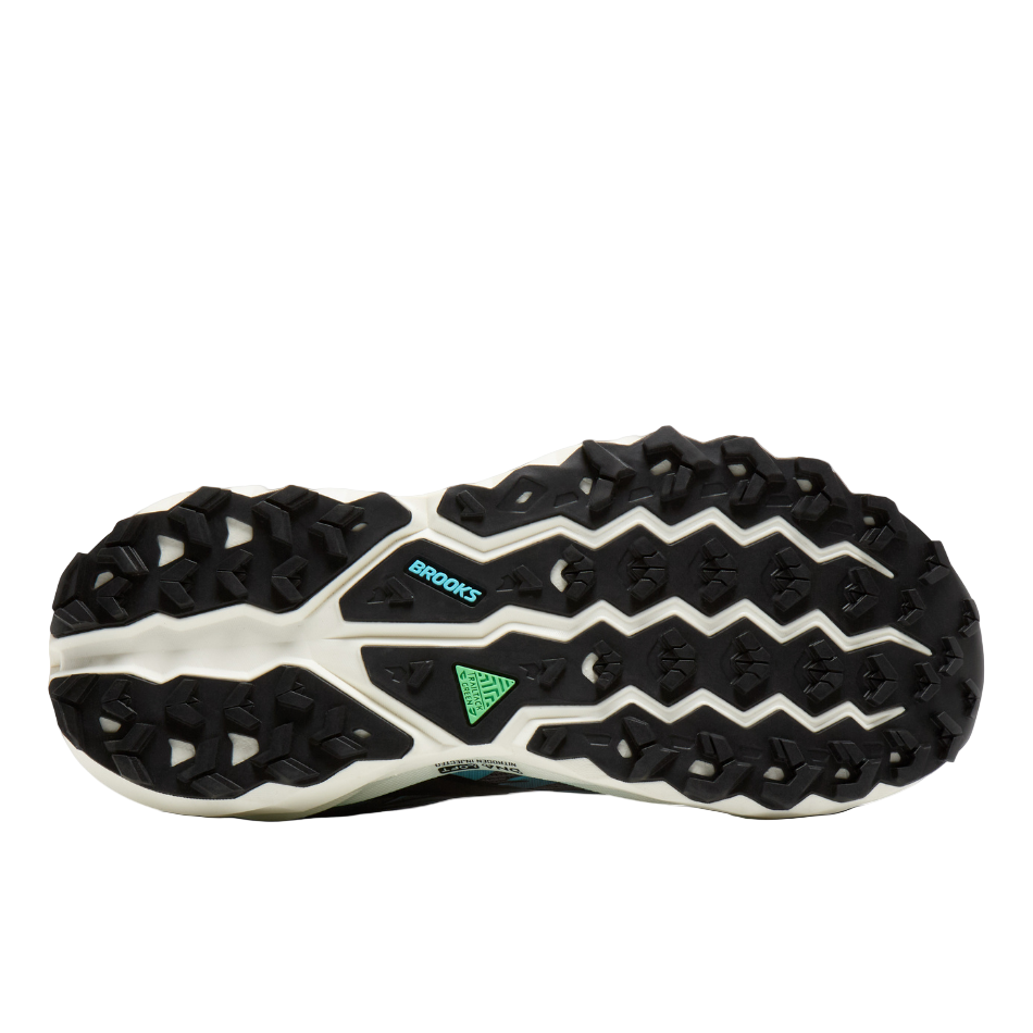 Brooks Women's Cascadia 19 Trail Running Shoes in Rabbit/Black/Bluefish SS26