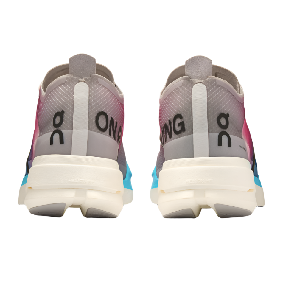 On Men's Cloudboom Strike Running Shoes in White/Horizon AW25