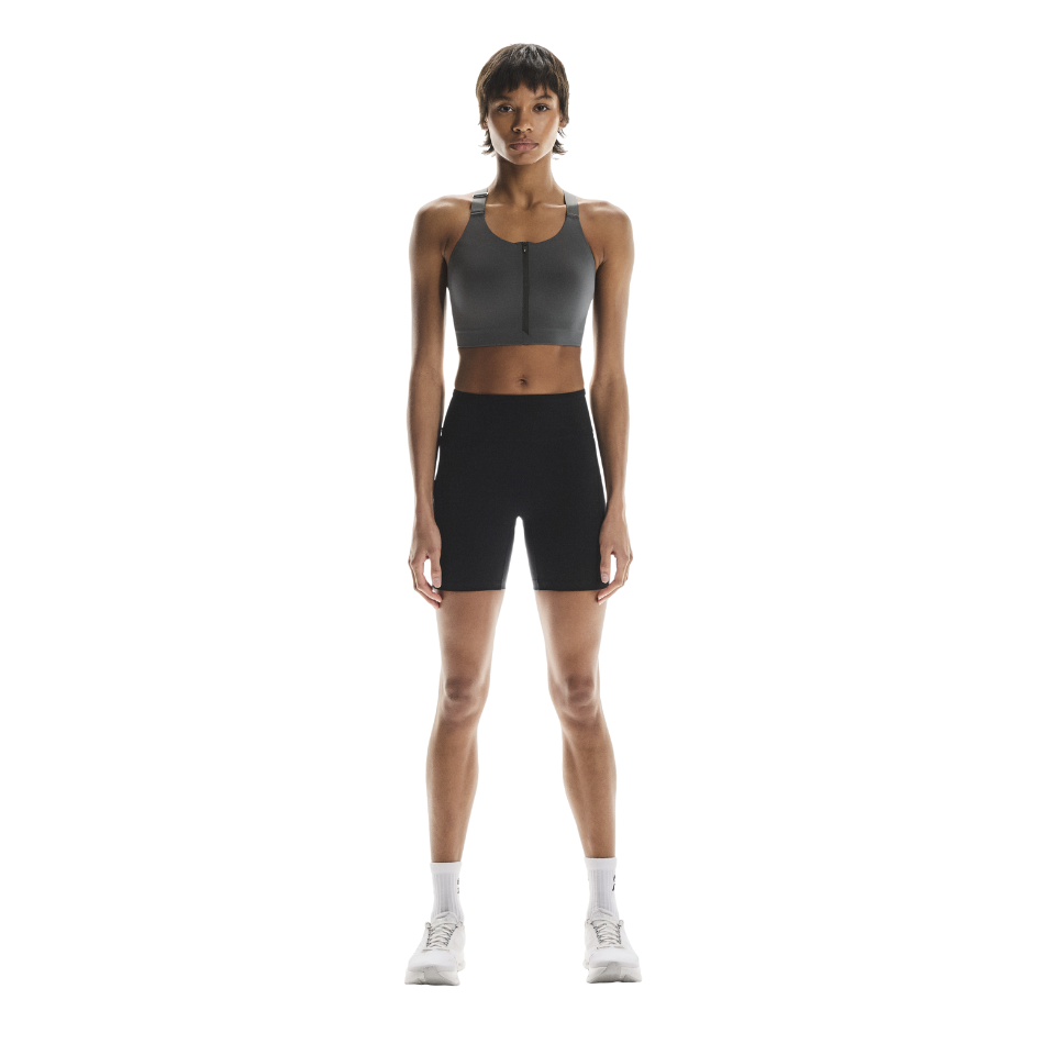 On Women's Performance Tights Shorts in Black SS26