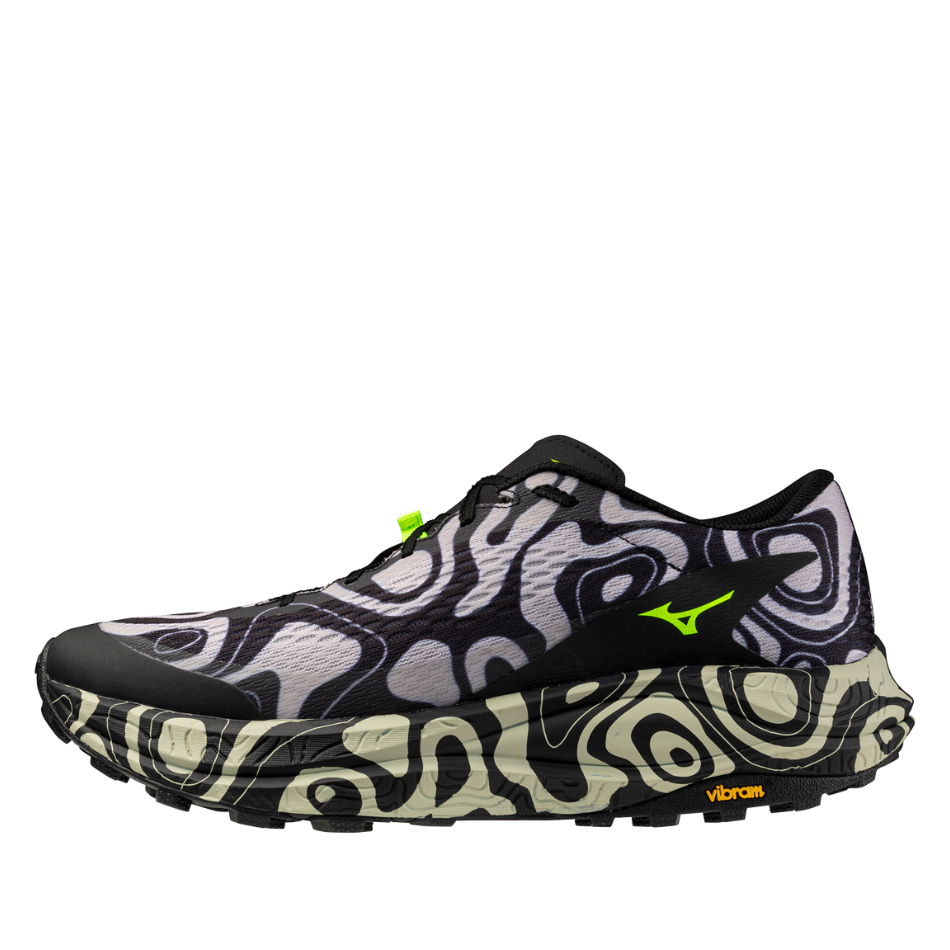 Mizuno Unisex Neo Accera Running Shoes in Dawn Blue/Lightening Yellow/Black SS26