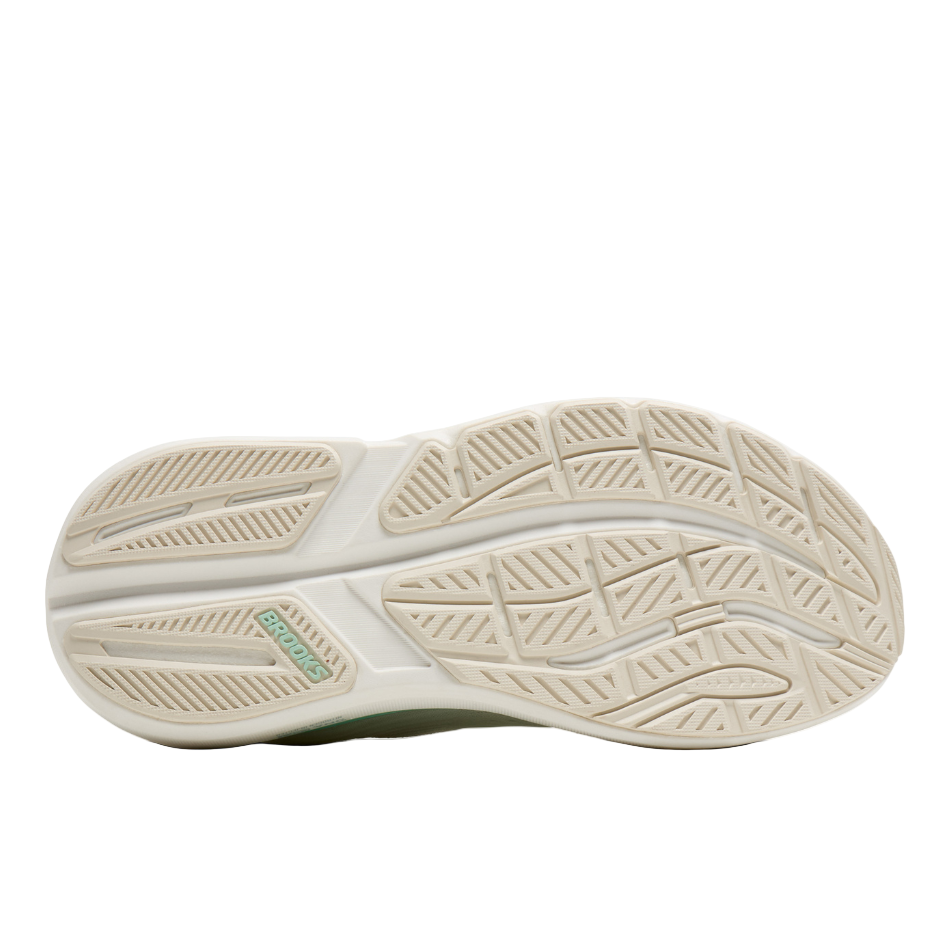 Brooks Women's Ghost Max 3 Running Shoes in Coconut/Yucca/Gray Mist SS26