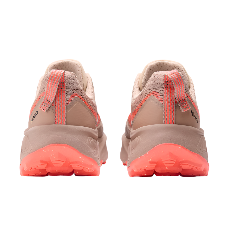 New Balance Women's Hierro v9 Trail Running Shoes in Desert Clay/Earth Shadow/Urgent Red AW25