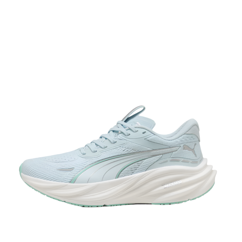 PUMA Women's Magnify NITRO 3 Running Shoes in Sea Glass/Mint Melt AW25