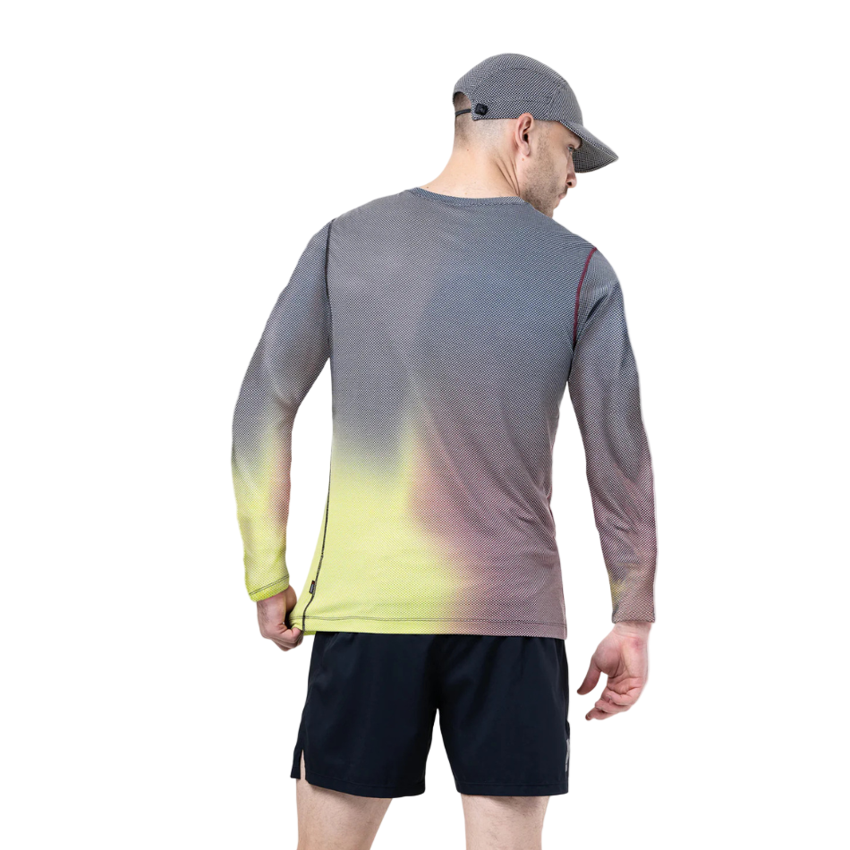 Ronhill Tech Golden Hour Long Sleeved Tee in Acid Merge AW25
