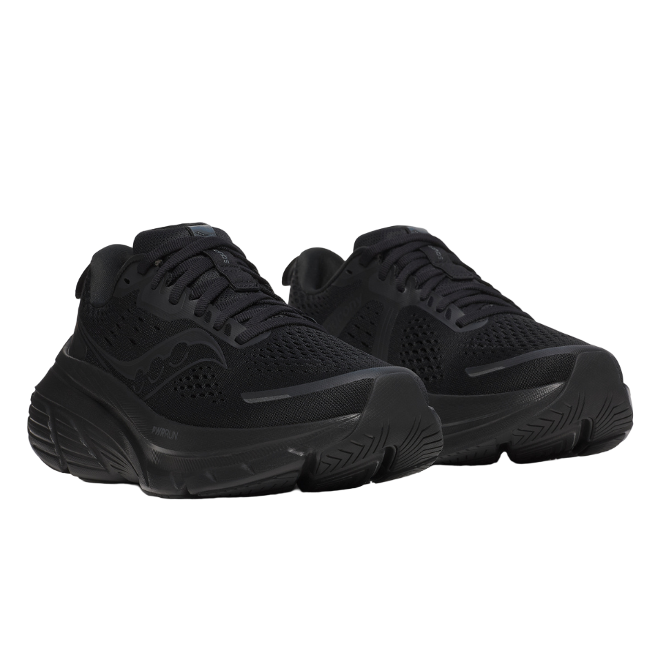 Saucony Women's Guide 18 Running Shoes in Triple Black