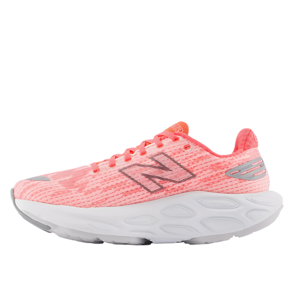 New Balance Women's Balos Running Shoes in Urgent Red/Grey Matter/Silver Metallic AW25