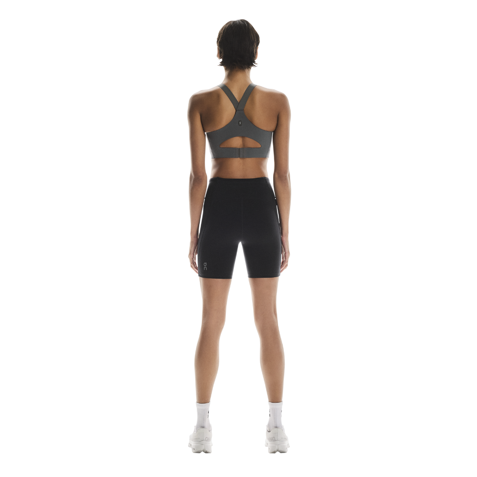On Women's Performance Tights Shorts in Black SS26