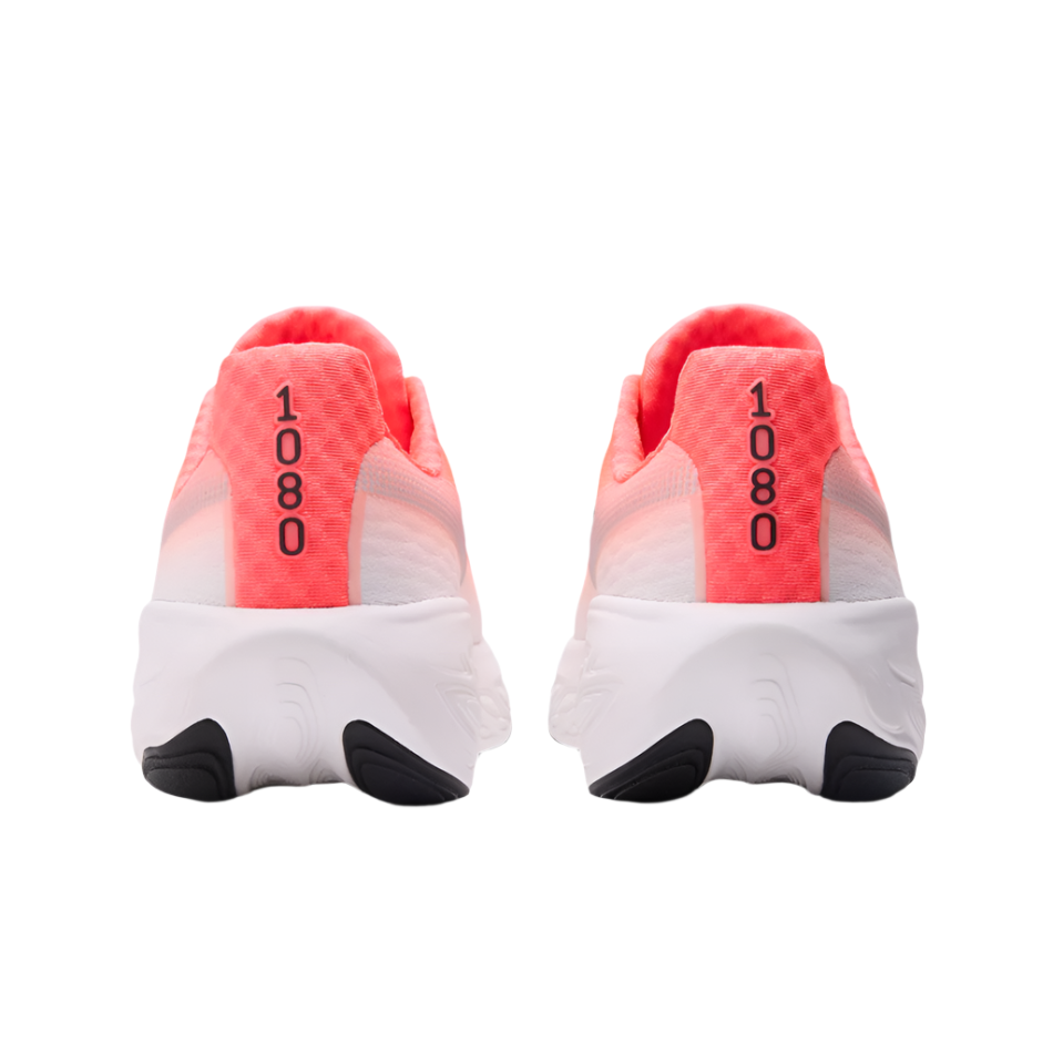 New Balance Men's 1080 V14 Running Shoes in Urgent Red/Rain Cloud/Black AW25