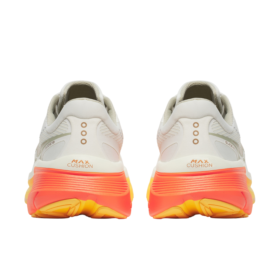 Saucony Men's Guide 19 Running Shoes in Ivory/Fire SS26