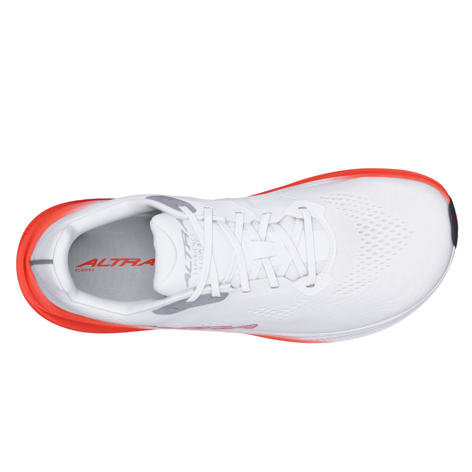 Altra Men's Experience Flow ST Running Shoes in White/Coral SS26