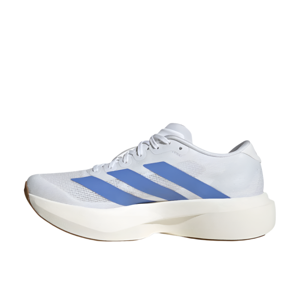 adidas Women's Adizero Evo SL Running Shoes in FTWR White/Blue Fusion/Off White AW25