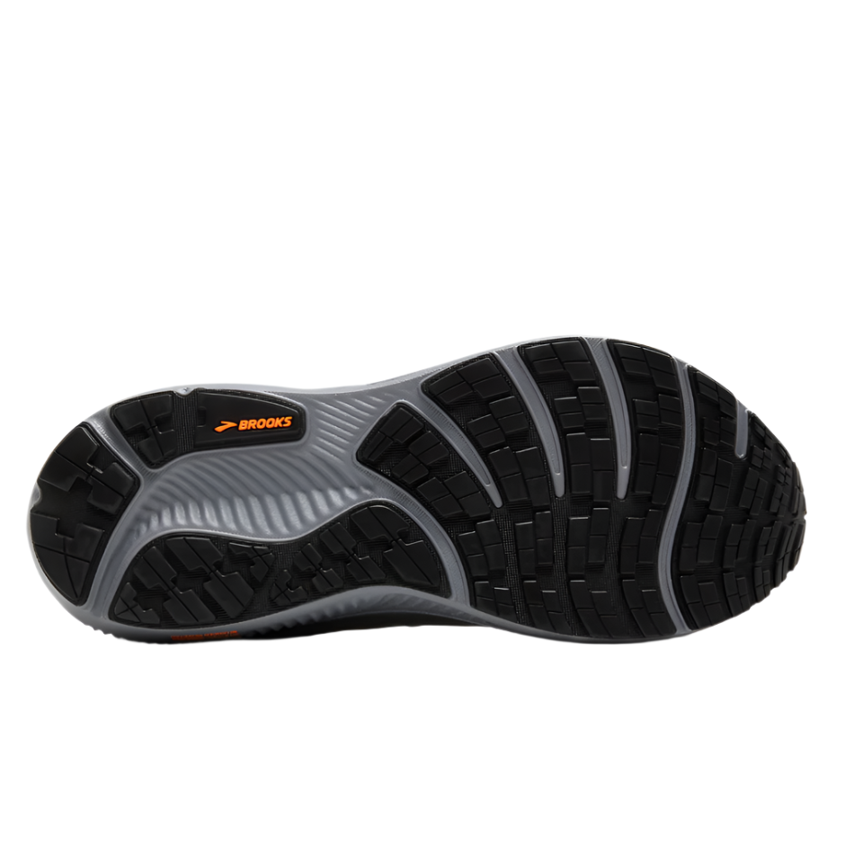 Brooks Men's Ghost 17 GTX Running Shoes in Smoke/Primer Grey/Orange AW25