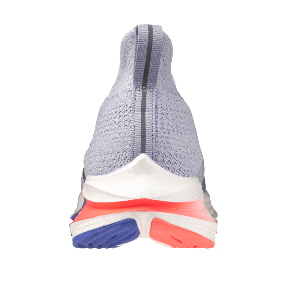 Mizuno Women's Neo Zen Running Shoes in Icelandic Blue/Silver/Striking Coral AW25