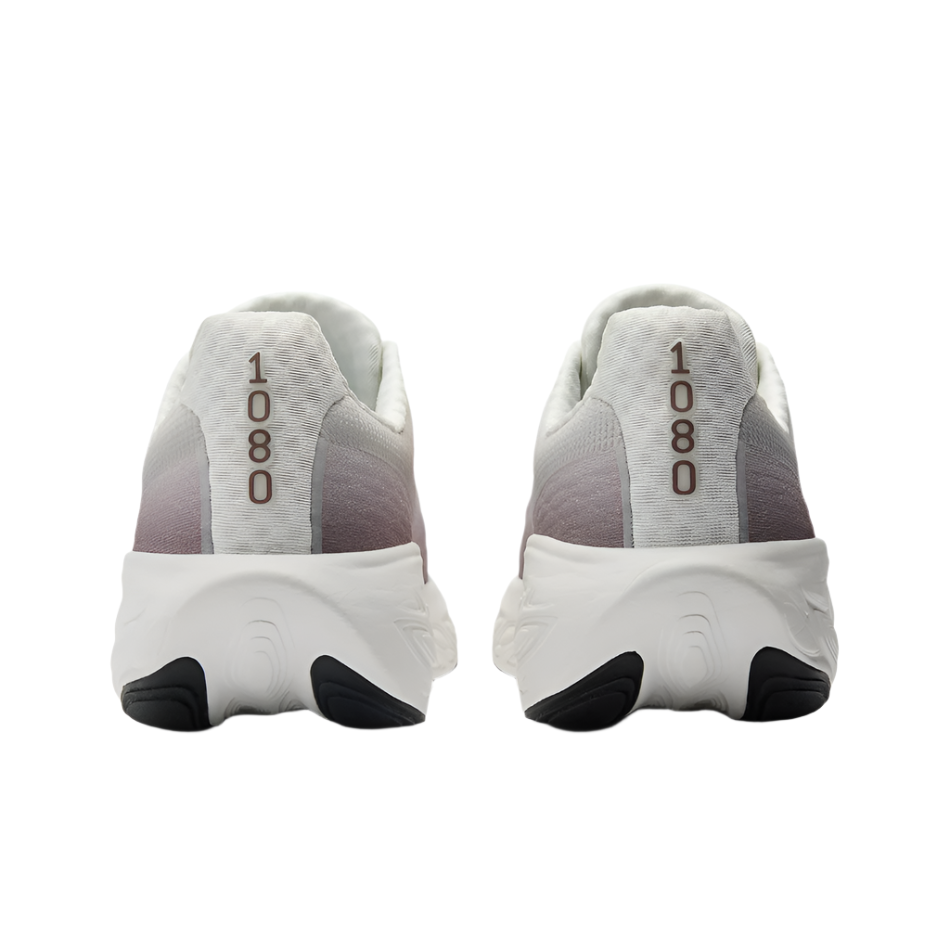 New Balance Men's 1080 V14 Running Shoes in Earth Shadow with Reflection and Urgent Red AW25