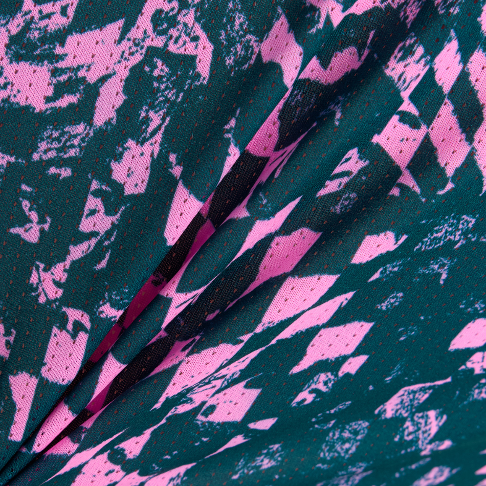 New Balance Men's London Edition Athletics Print T-Shirt in Pink Heat SS26