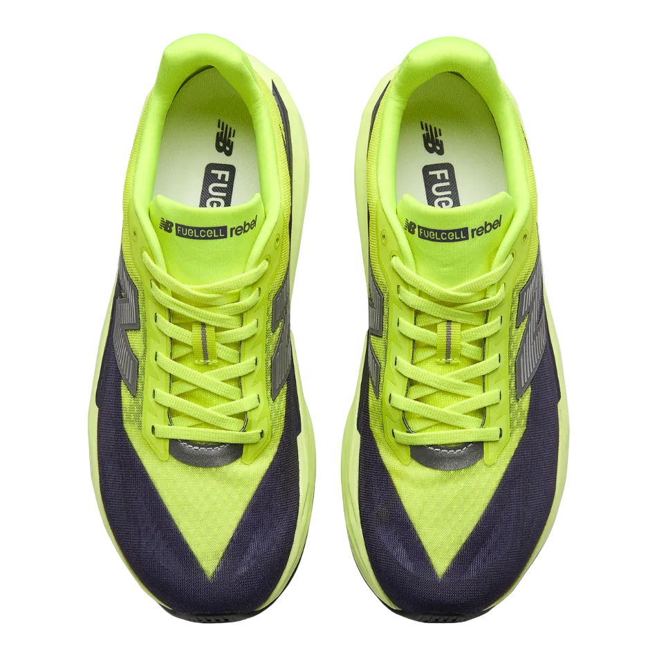 New Balance Men's FuelCell Rebel v5 Running Shoes in Alkaline Green SS26