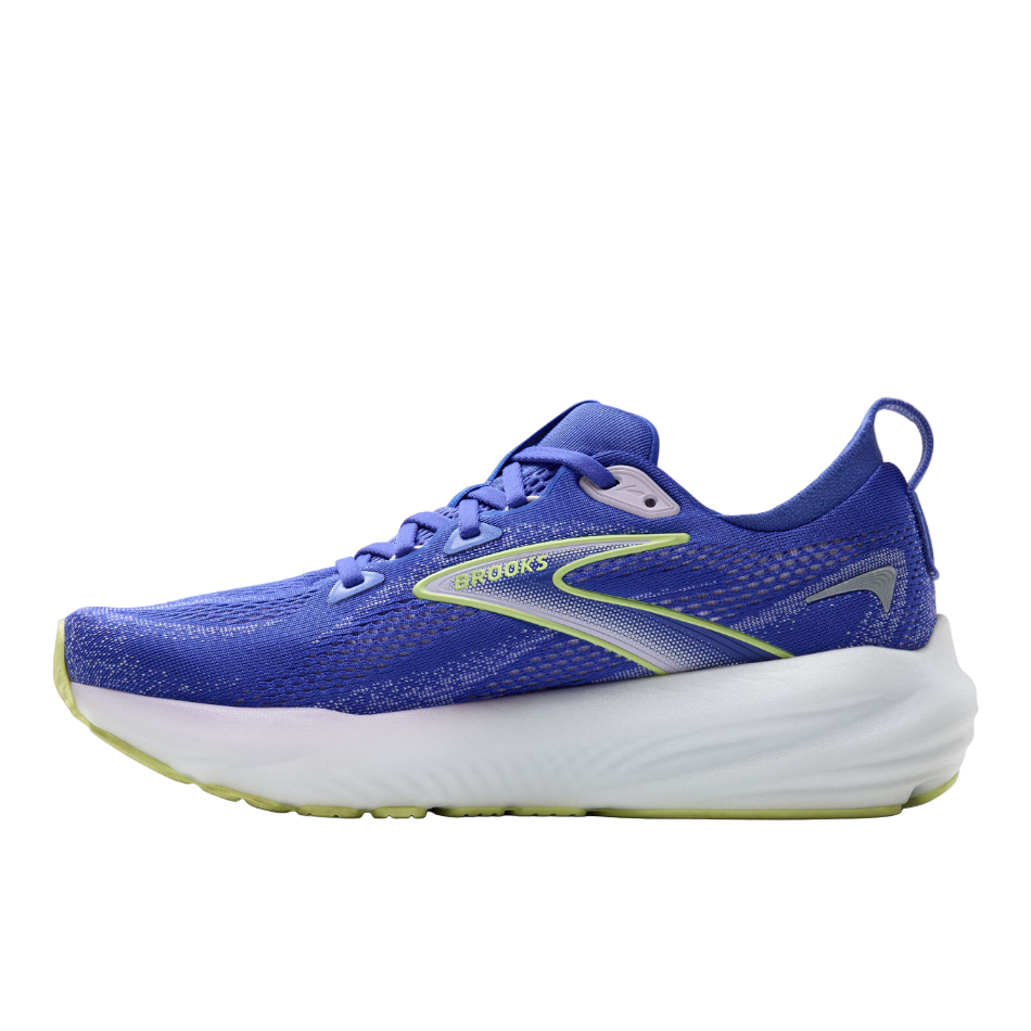 Brooks Women's Glycerin 22 Running Shoes in Amparo Blue/Hyper Iris/Yellow AW25