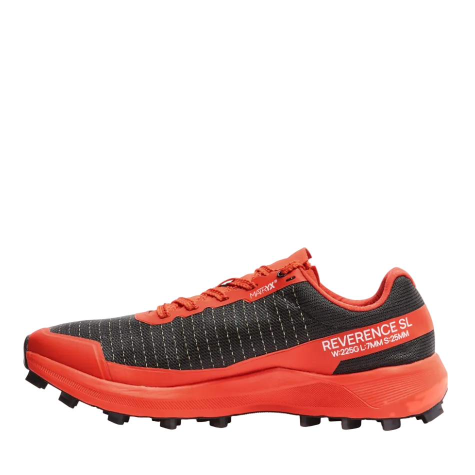 Ronhill Men's Reverence SL Trail Running Shoes in Black/Red SS26