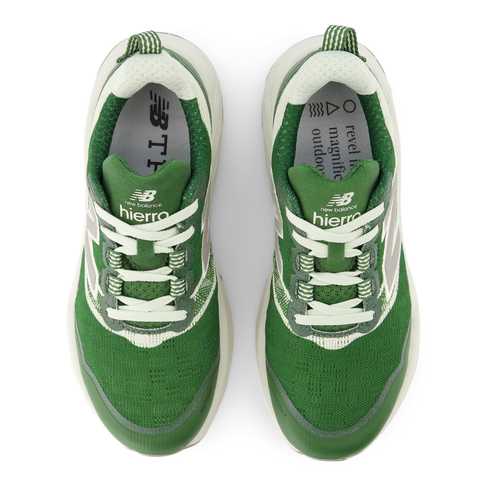 New Balance Women's Hierro v9 Trail Running Shoes in Dark Alpine Green/Arid Stone/Mineral AW25