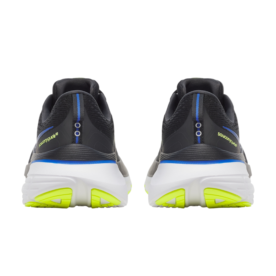 Saucony Men's Guide 18 Running Shoes in Black/Lapis AW25