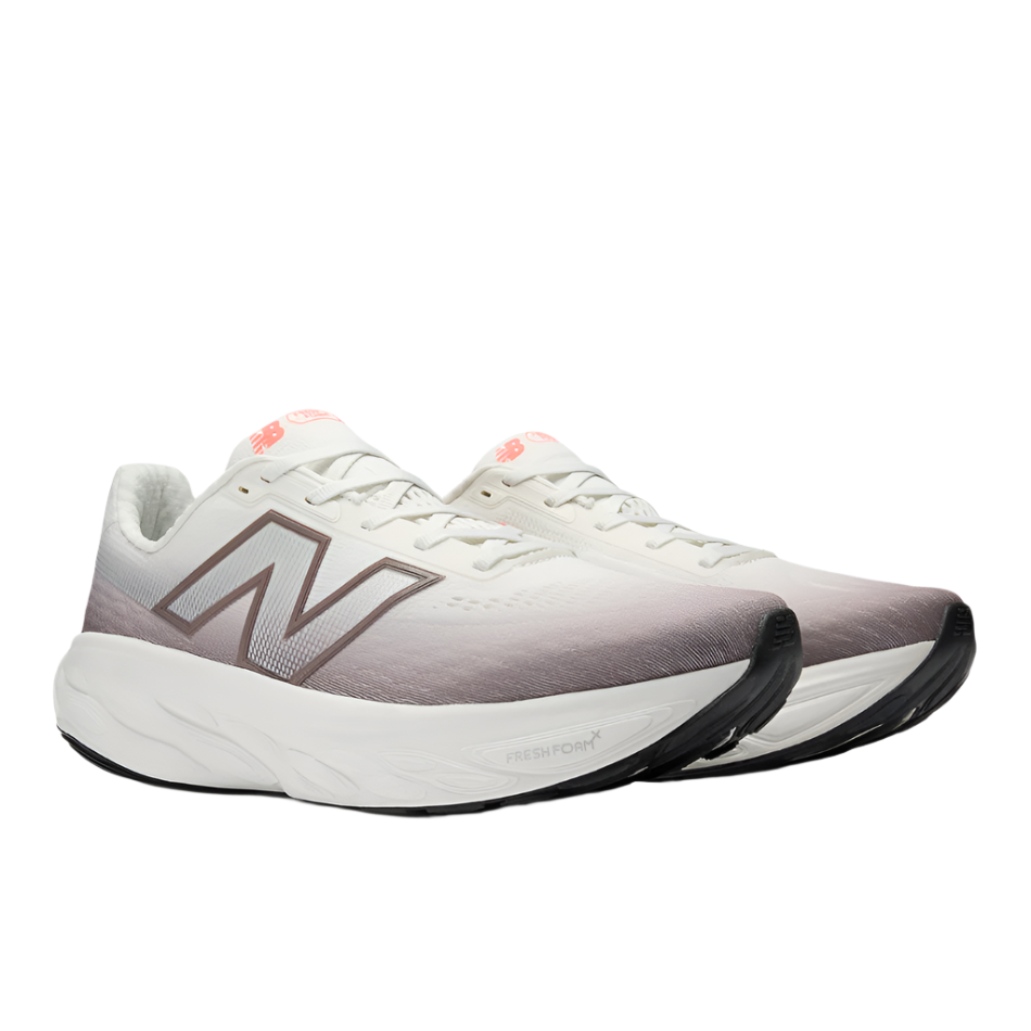 New Balance Men's 1080 V14 Running Shoes in Earth Shadow with Reflection and Urgent Red AW25