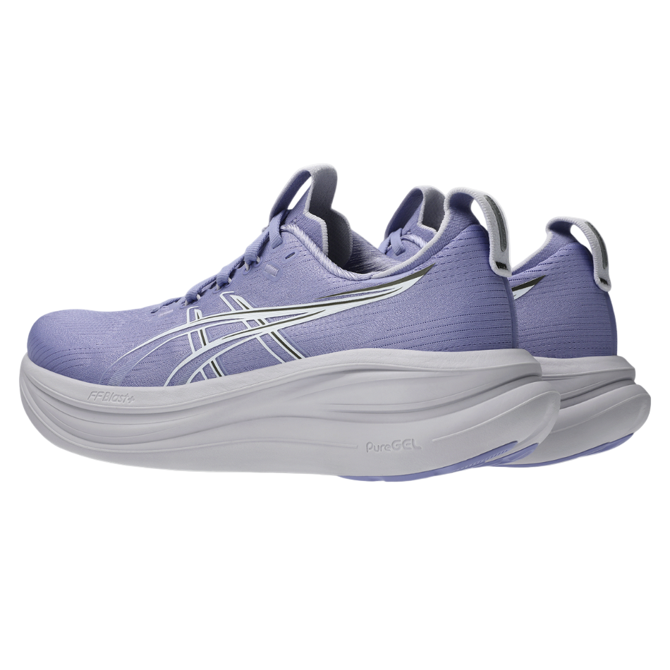 ASICS Women's GEL-NIMBUS 28 Running Shoes in Bluebell/White SS26