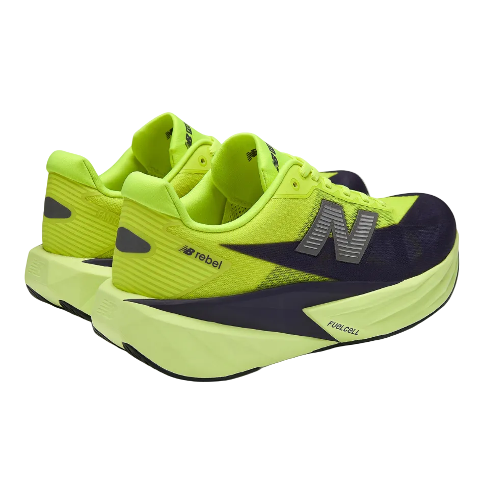 New Balance Men's FuelCell Rebel v5 Running Shoes in Alkaline Green SS26