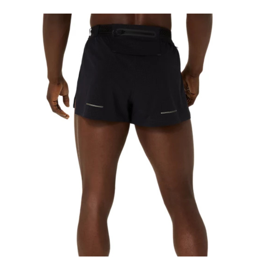 ASICS Men's Metarun Split Short in Black AW25