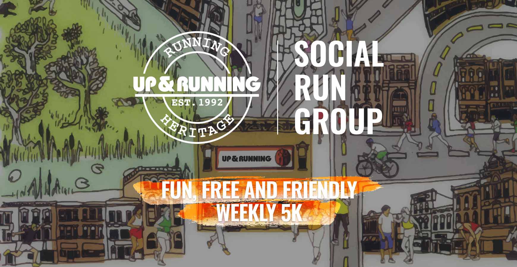 up and running social running group 