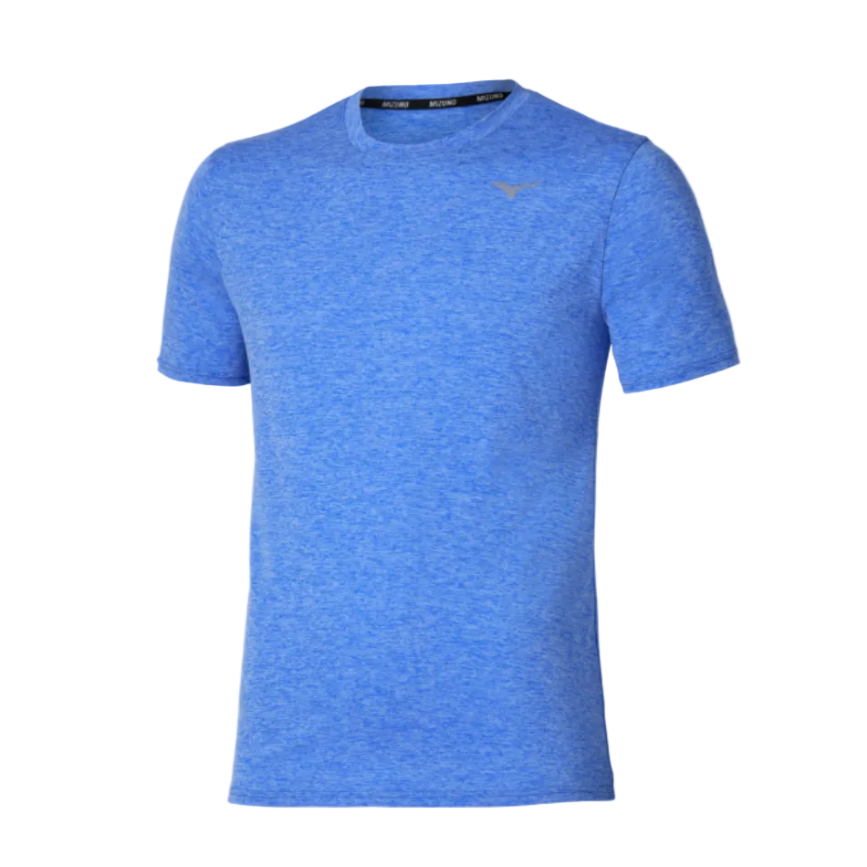 Mizuno Men's Impulse Core Tee in Dazzling Blue SS26