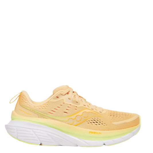 Saucony Women's Guide 18 Running Shoes in Peach/Sunny SS25