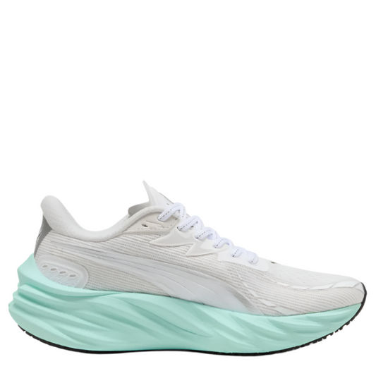 PUMA Women's Velocity NITRO 4 Running Shoes in PUMA White/Mint Melt AW25