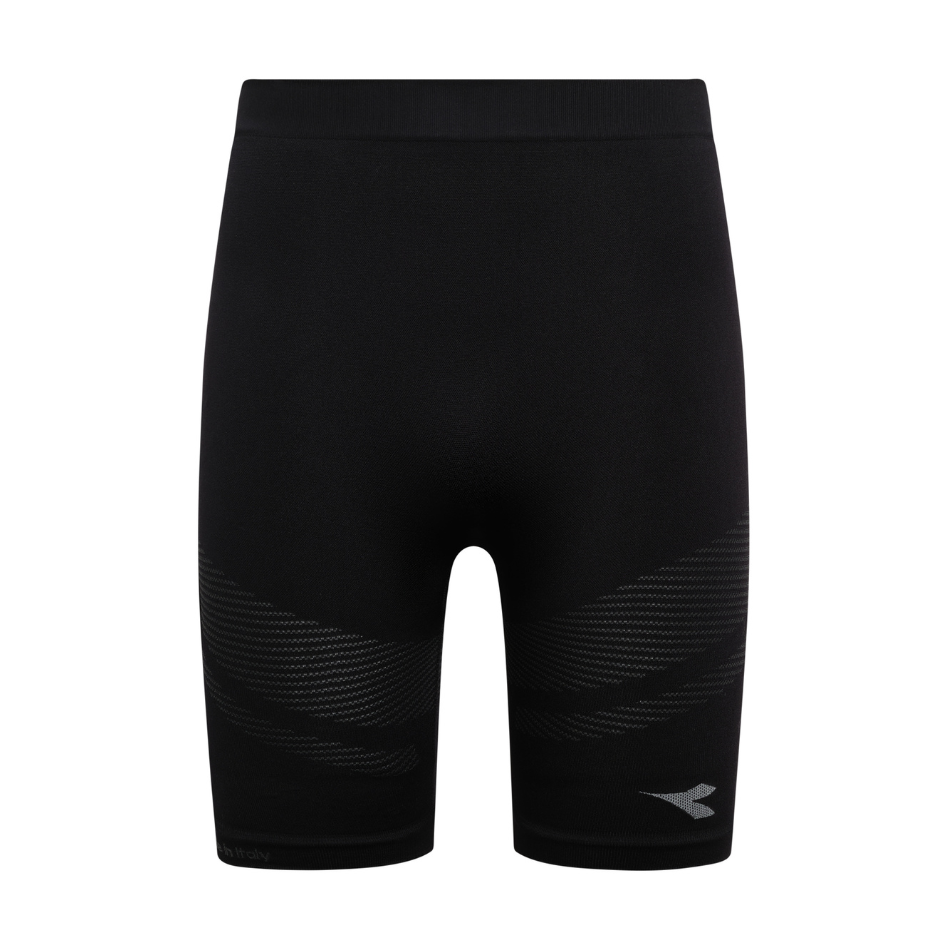 Diadora Men's Shorter Stratouno Shorts in Black SS26