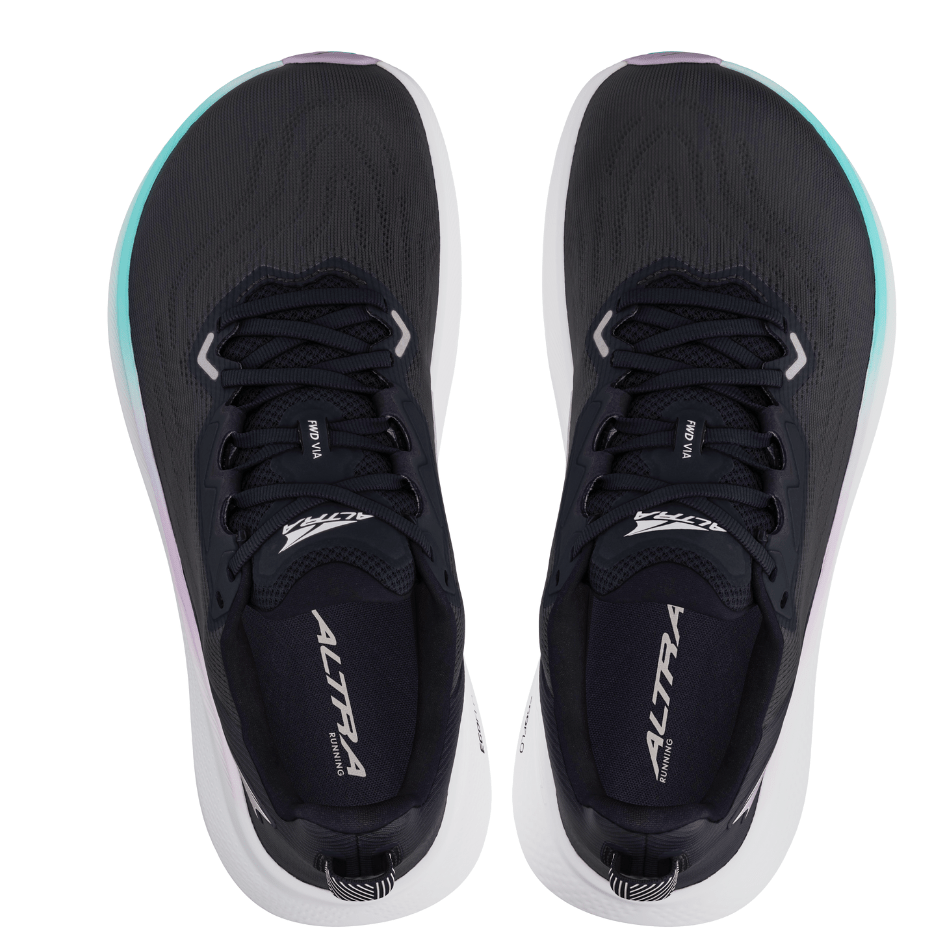 Altra Shoes Altra Women's FWD Via Running Shoes in Black/Purple AW25 - Up and Running