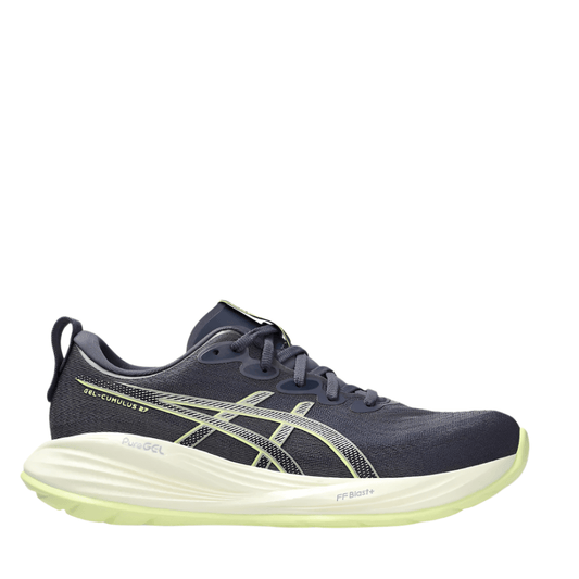 ASICS Shoes ASICS Men's GEL-CUMULUS 27 Running Shoes in Blue/Beige/Green AW25 - Up and Running