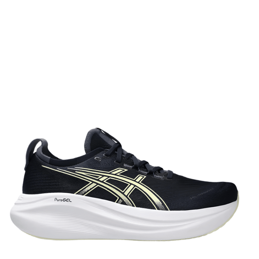 ASICS Shoes ASICS Men's GEL-NIMBUS 27 Running Shoes in Midnight/Vanilla AW25 - Up and Running