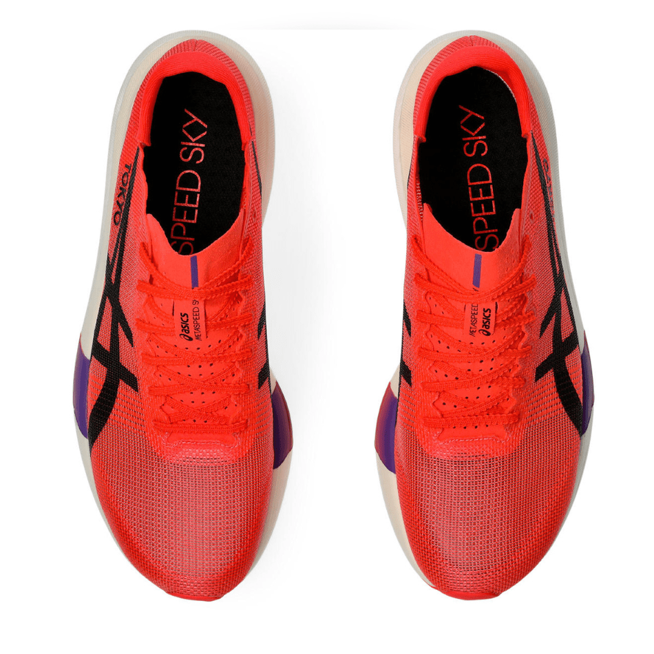 ASICS Shoes ASICS Unisex Metaspeed Sky Tokyo Running Shoes in Flash Red/Black AW25 - Up and Running